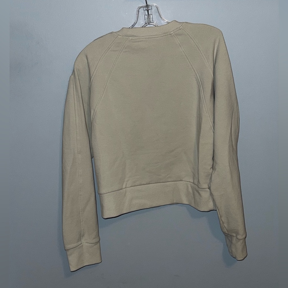 Athleta Green Retroplush Revive Crewneck Sweatshirt (Size XS) - Picture 5 of 8